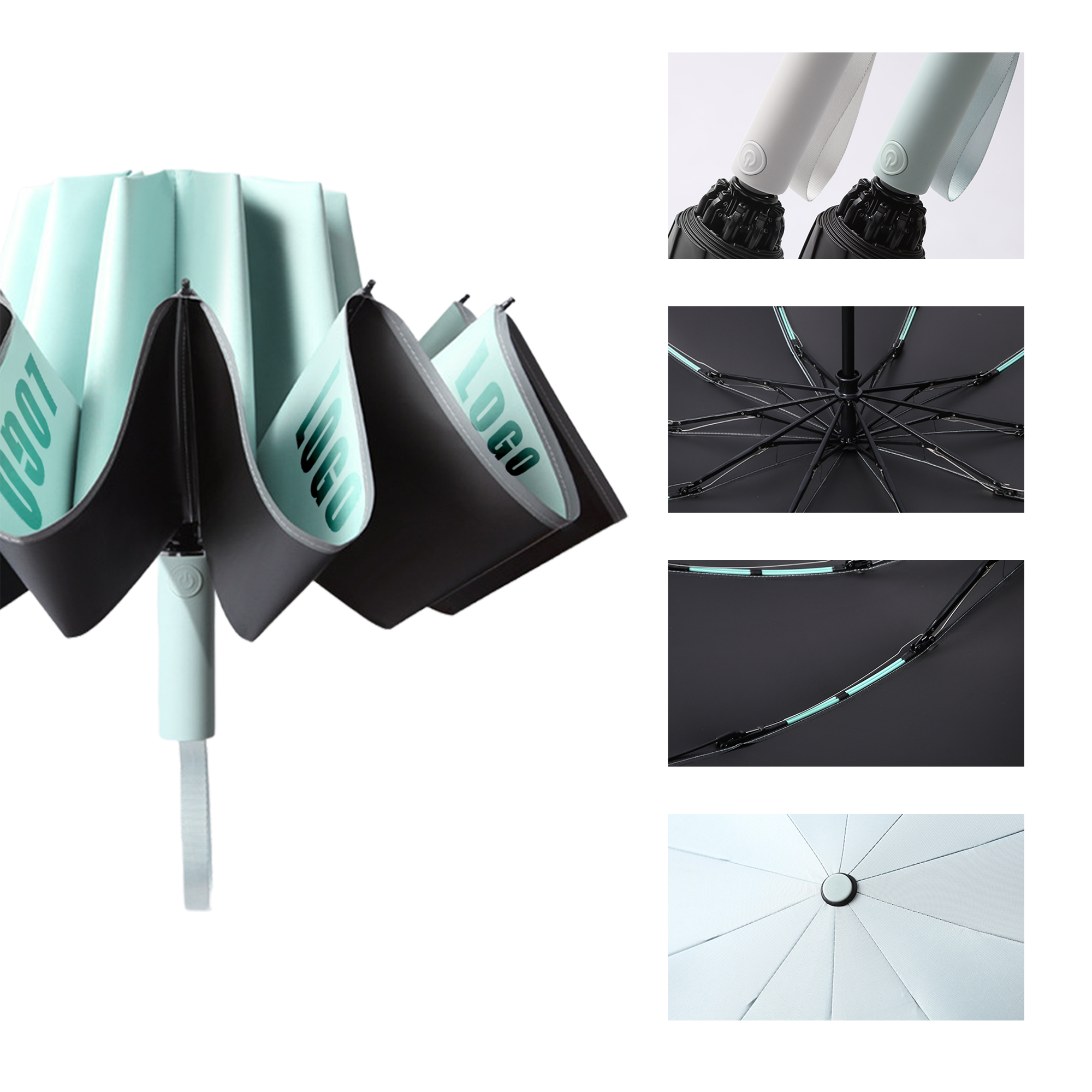 Full Automatic UV Folding Umbrella 2