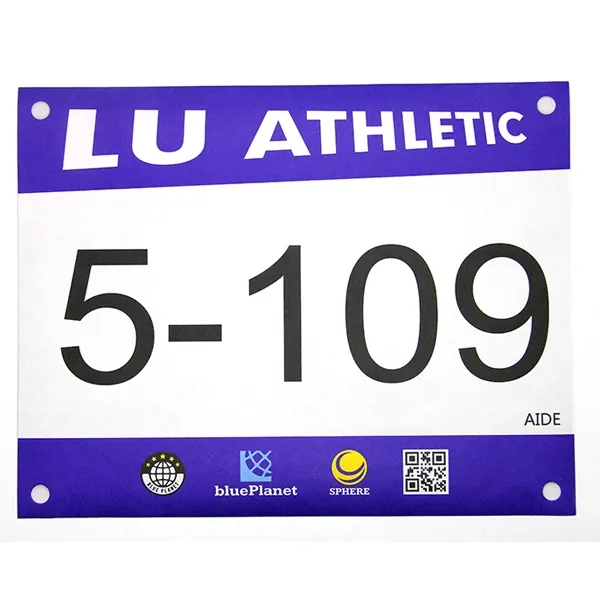 Custom Marathon Running Race Number 7