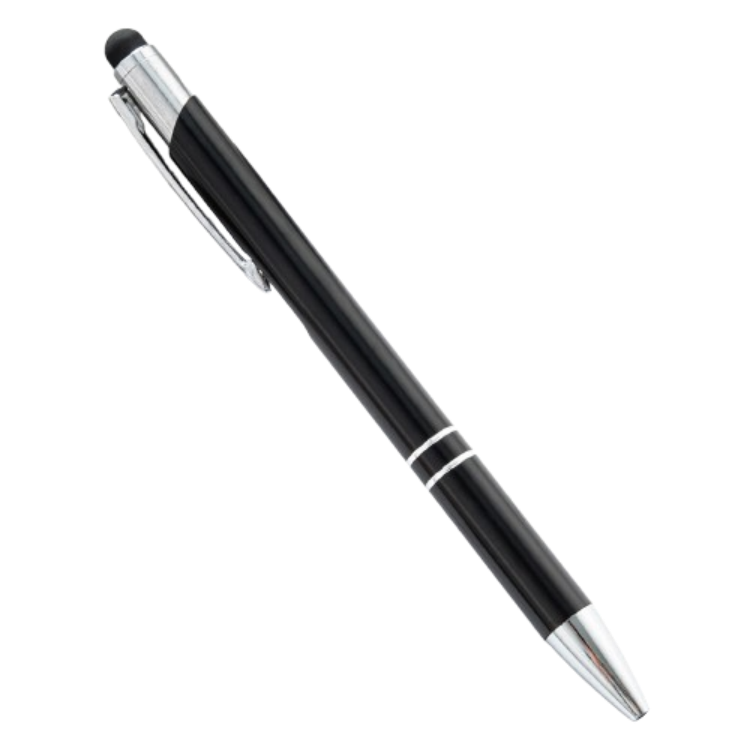 Metal Ballpoint Pen W/ Stylus 6