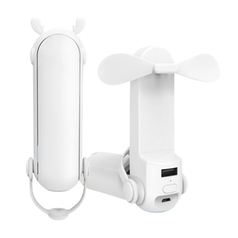 3 in 1 Handheld Mini USB Fan Power Bank 4