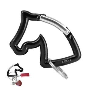 Charming Horse Head Shaped Carabiner 31