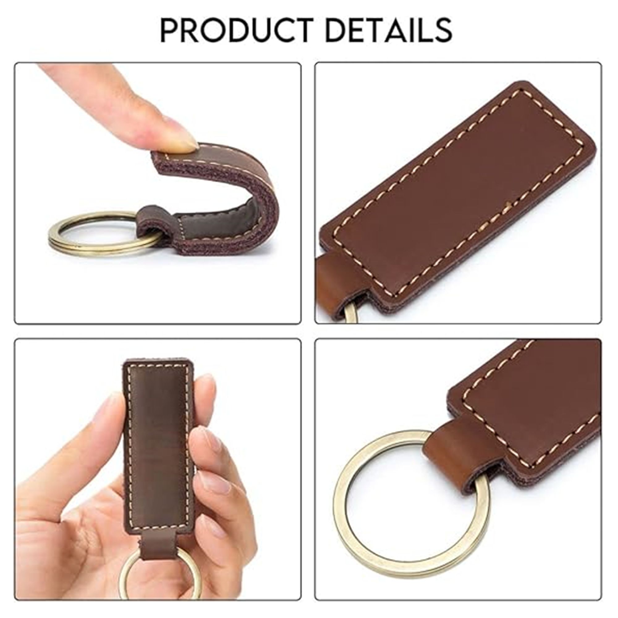 Leather Keychain 2