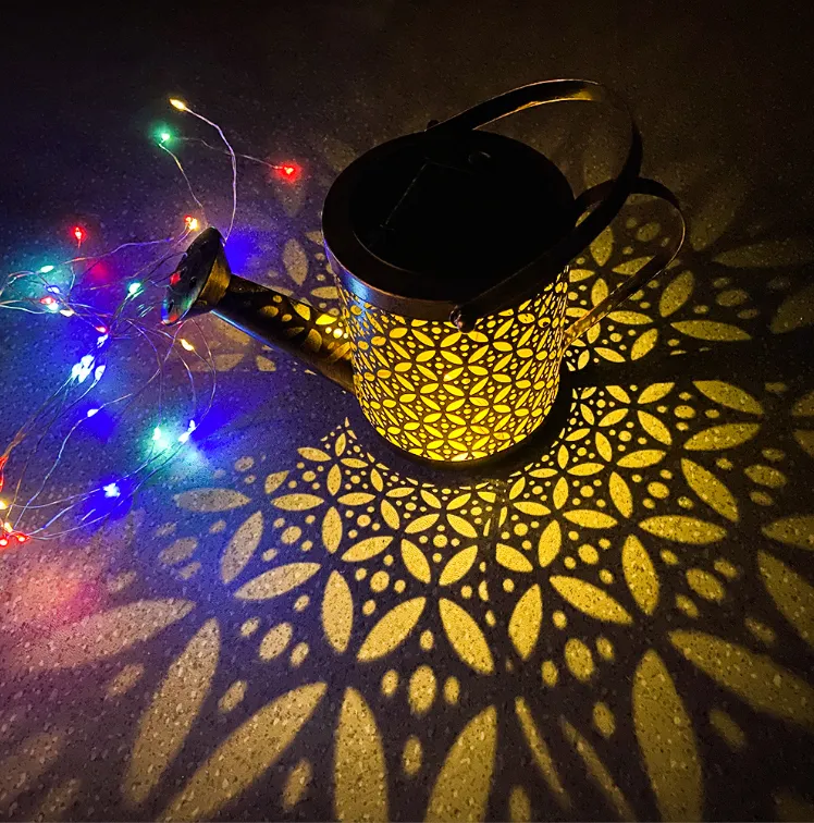 Watering Can Lights ,Waterproof OutdoorHanging LED String 1