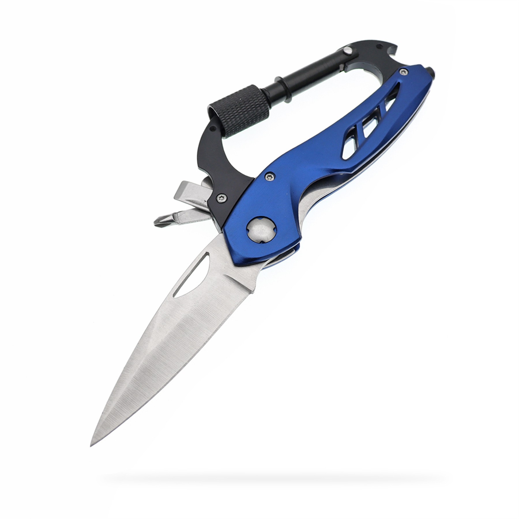 Multitool Carabiner With Folding Pocket Knife 4