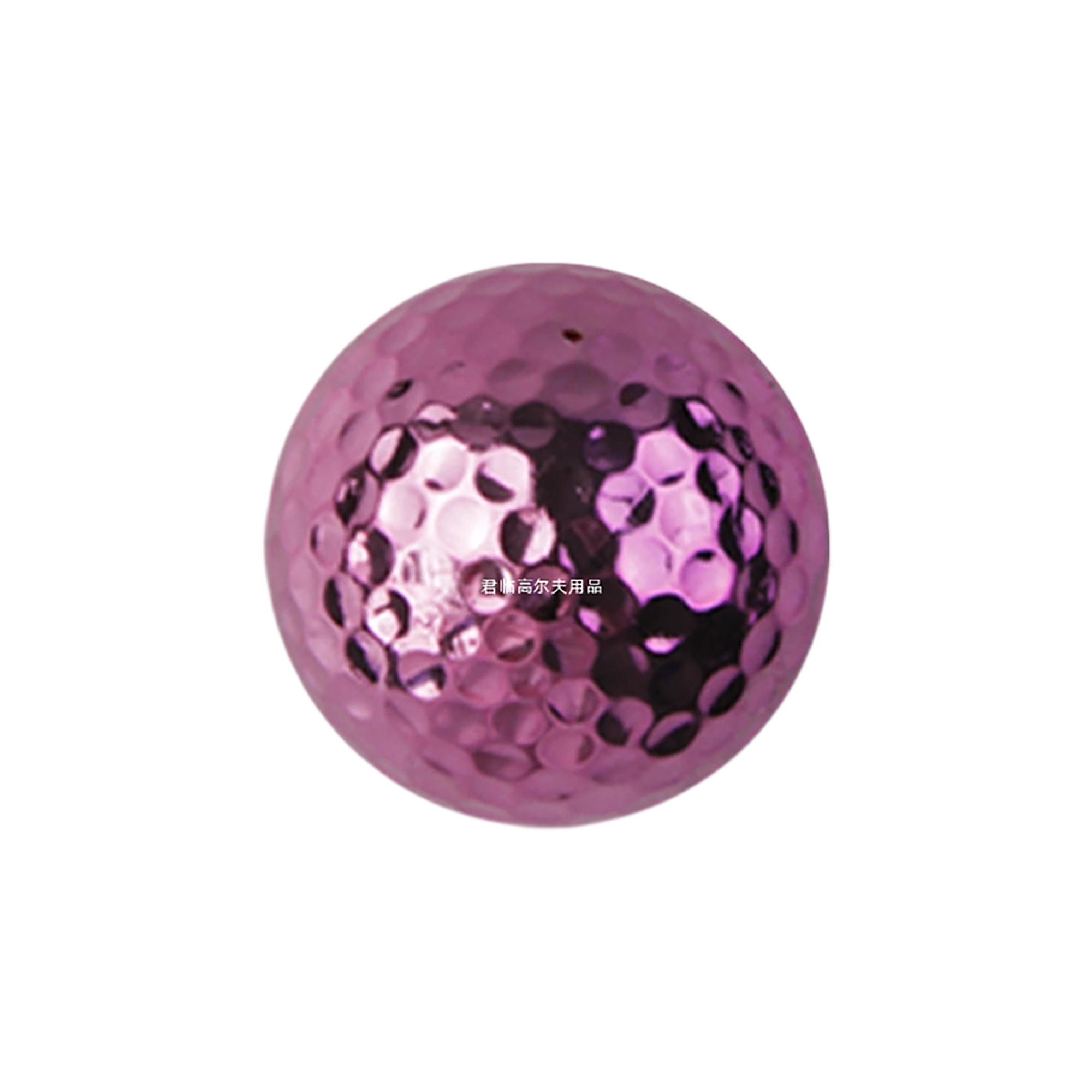 Electroplated Synthetic Rubber Golf Ball For Tournament Gift 5