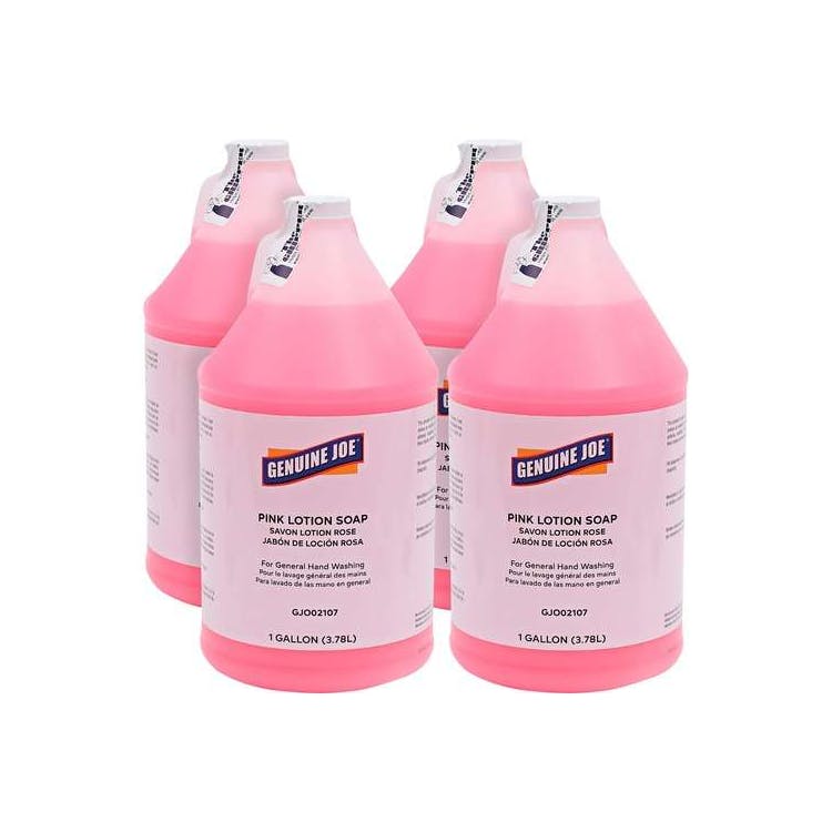Genuine Joe Pink Lotion Soap - 1 Gallon 1
