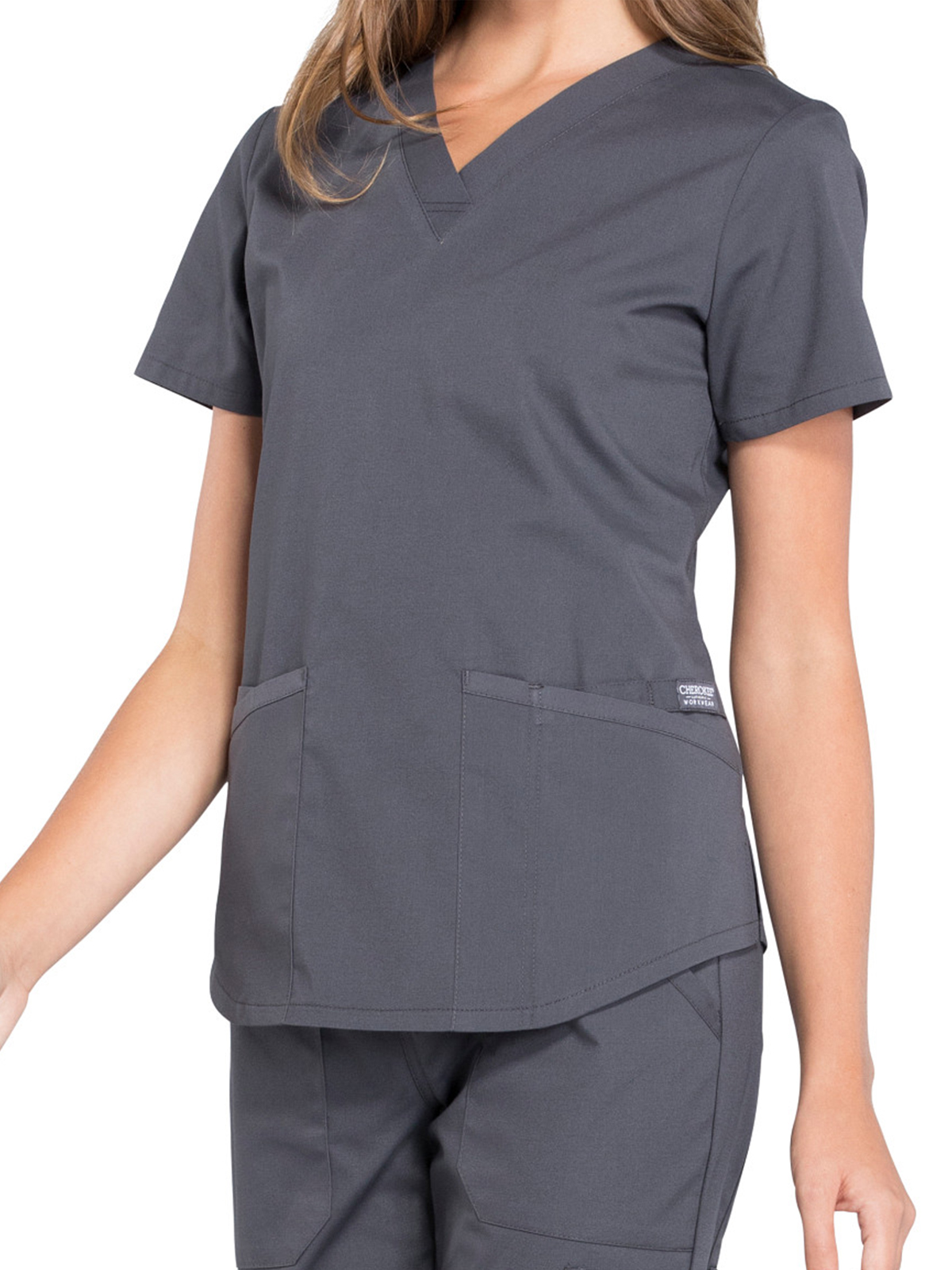 Cherokee - Workwear Professionals - Women's V-Neck Top 32