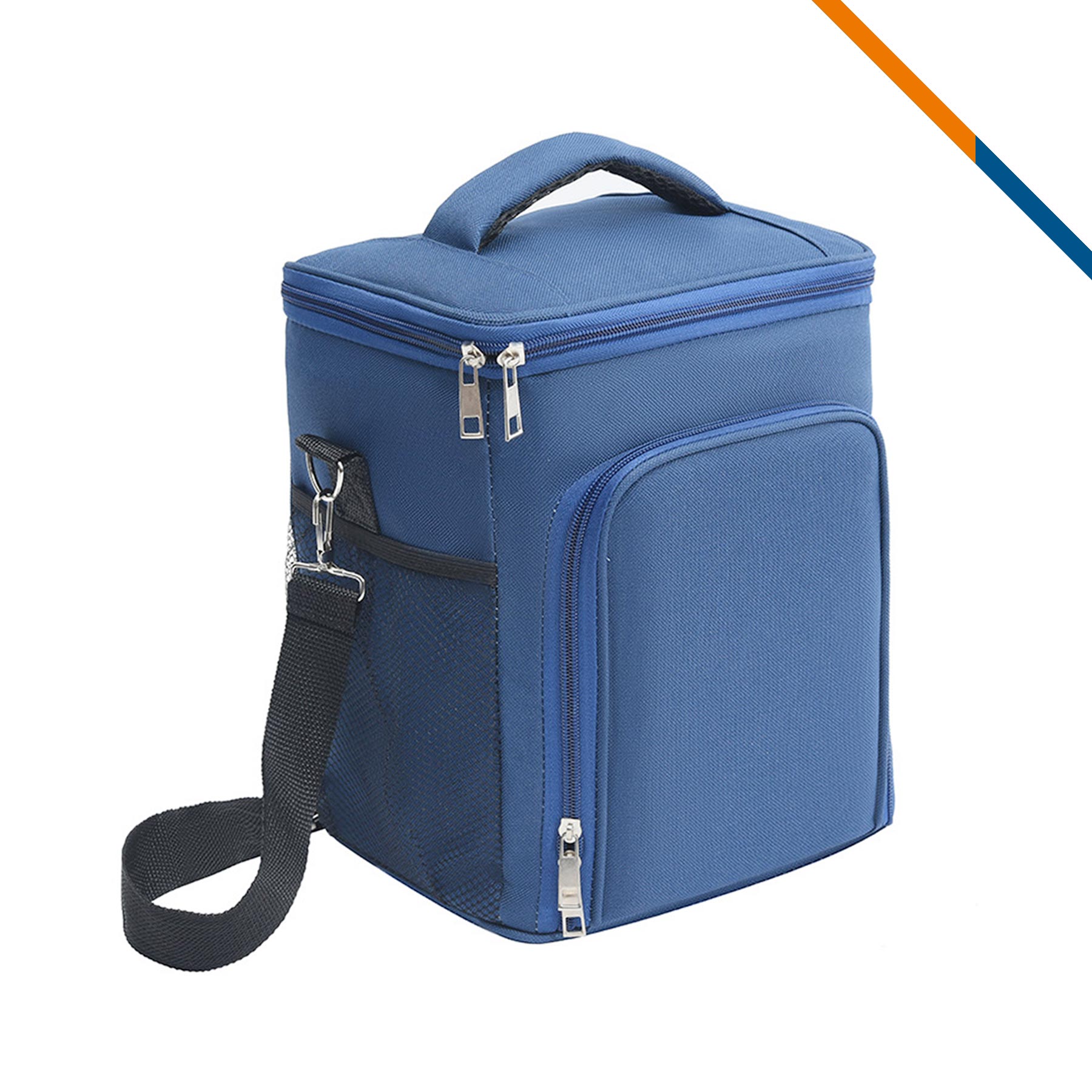 Zulit PEVA Crossbody Insulated Cooler Bag 6