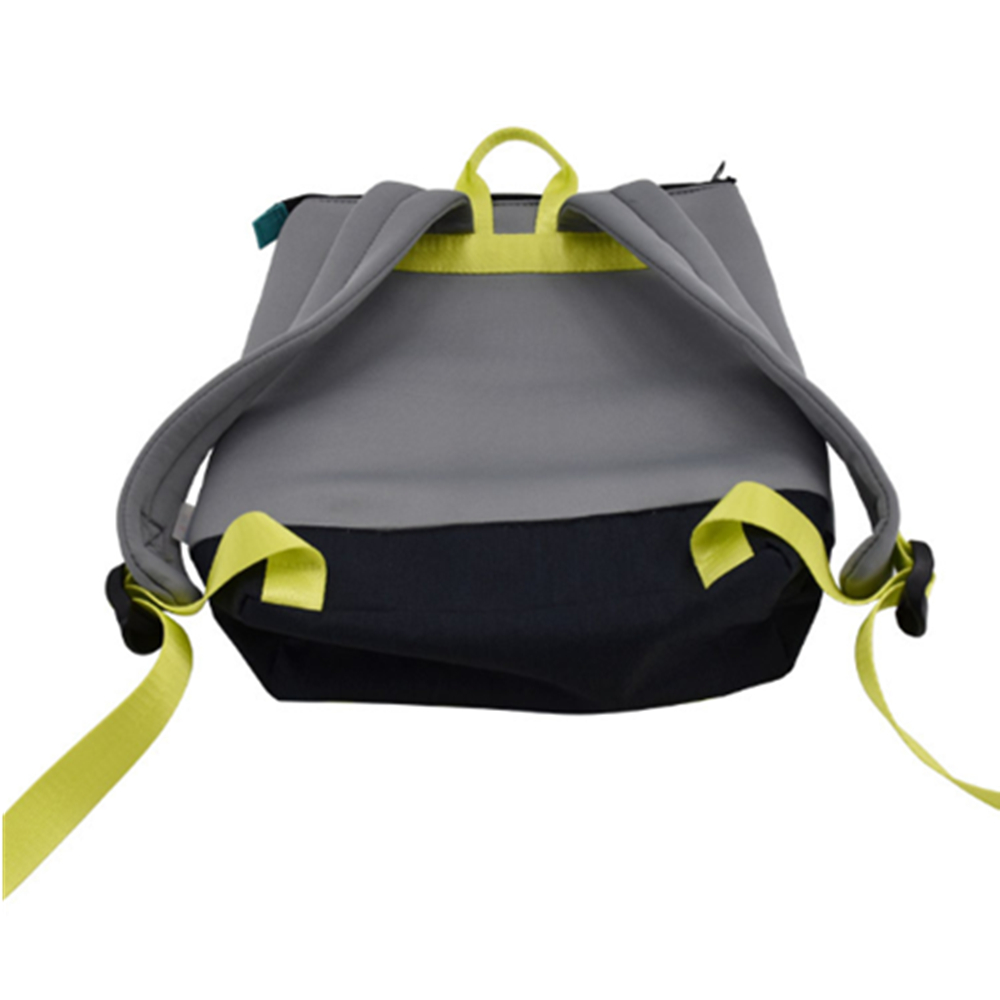 Zippered Neoprene Travel Student Backpack 1