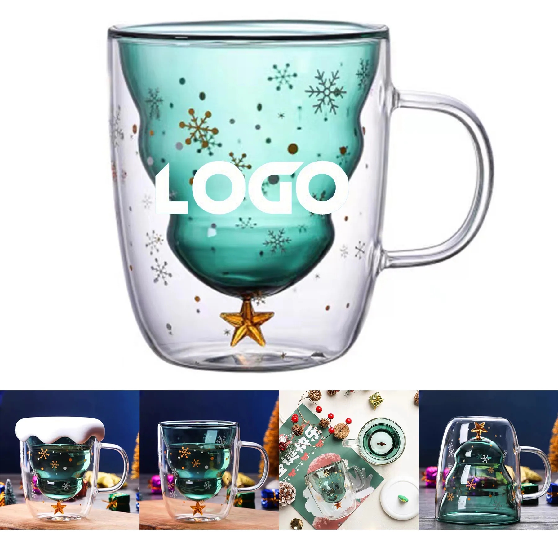 Glass Clear Tea Cup 2