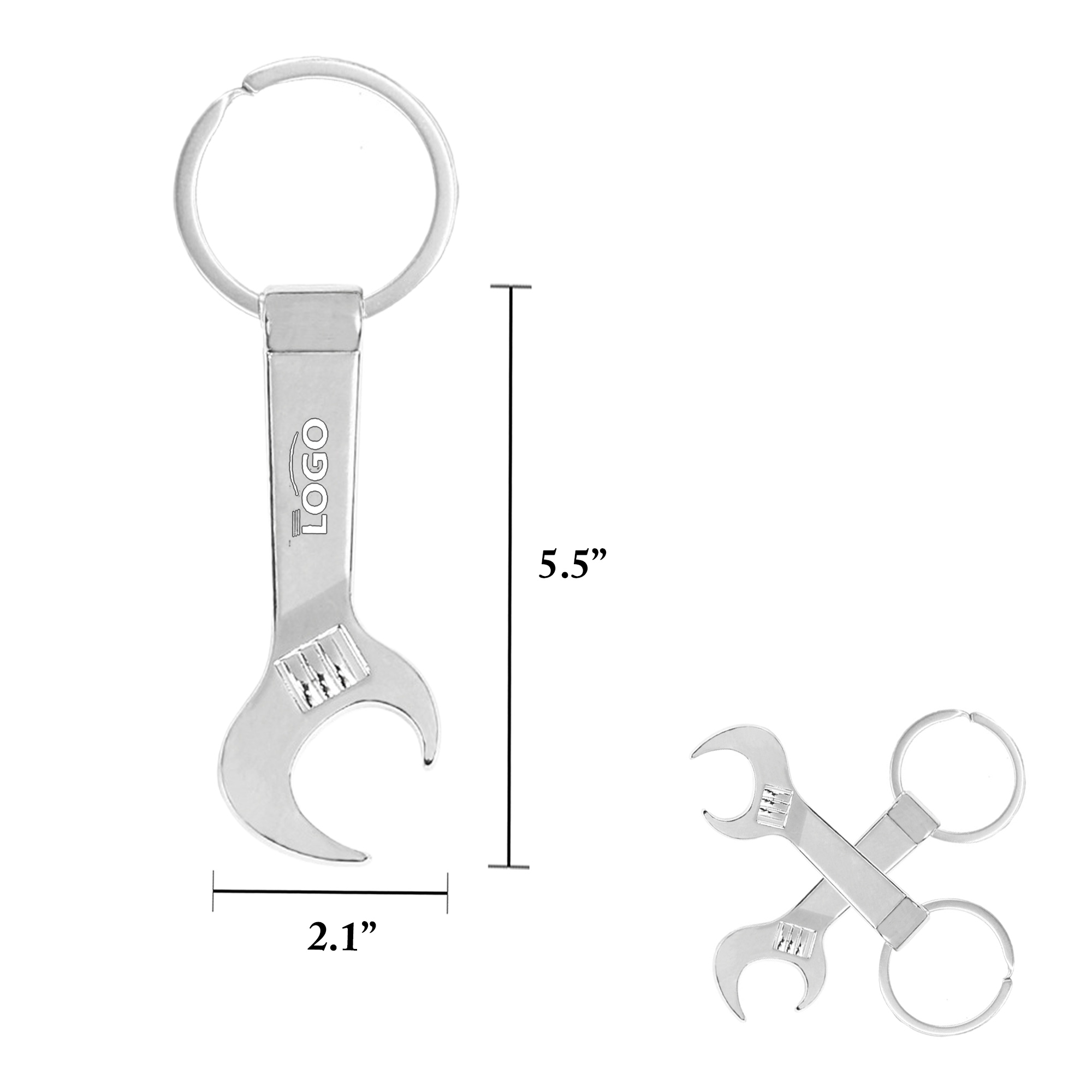 Metal Waist Wrench Beer Bottle Opener 3
