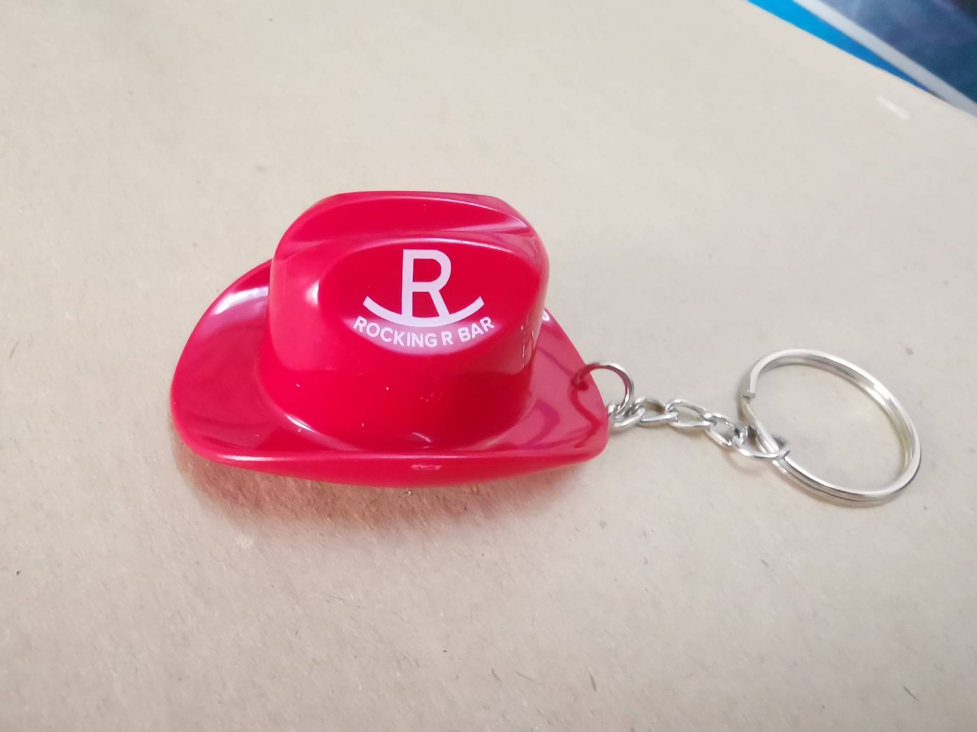 Cowboy Hat Bottle Opener Keychain 2