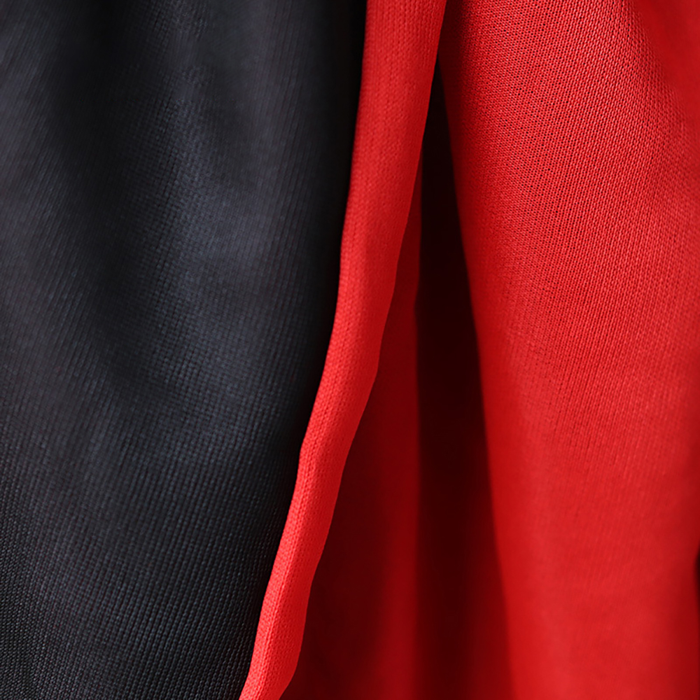 Halloween Black And Red Double Sided Cloak 5