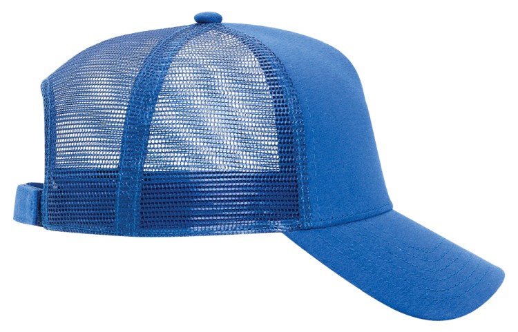 OTTO CAP® 5 Panel Mid Profile Mesh Back Trucker Hat 47