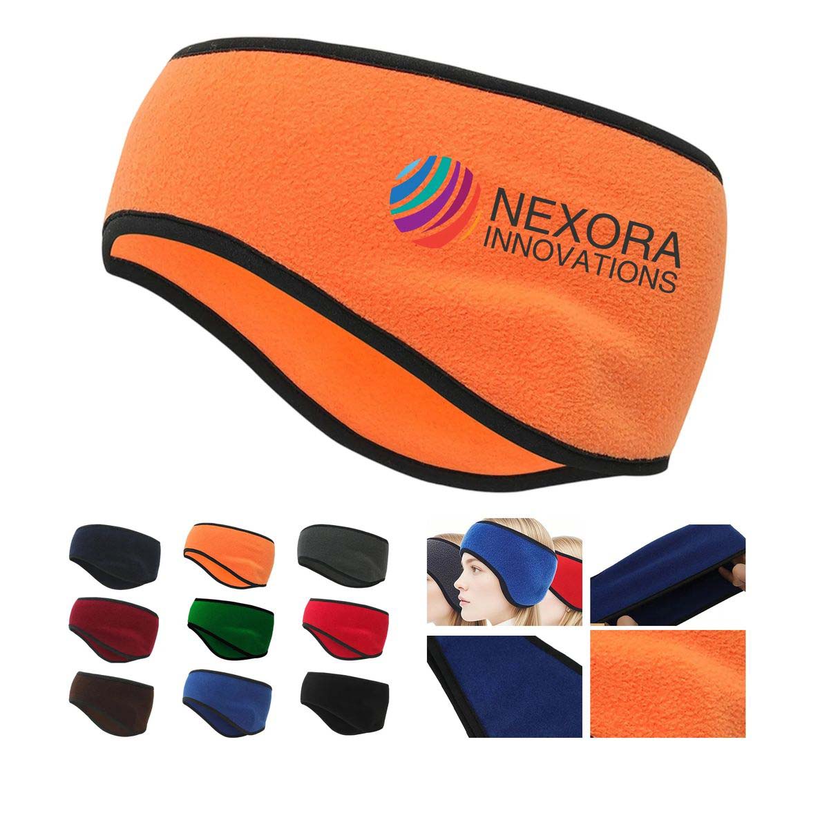 Winter Velvet Ear Warmer Headband for Outdoor Use 2