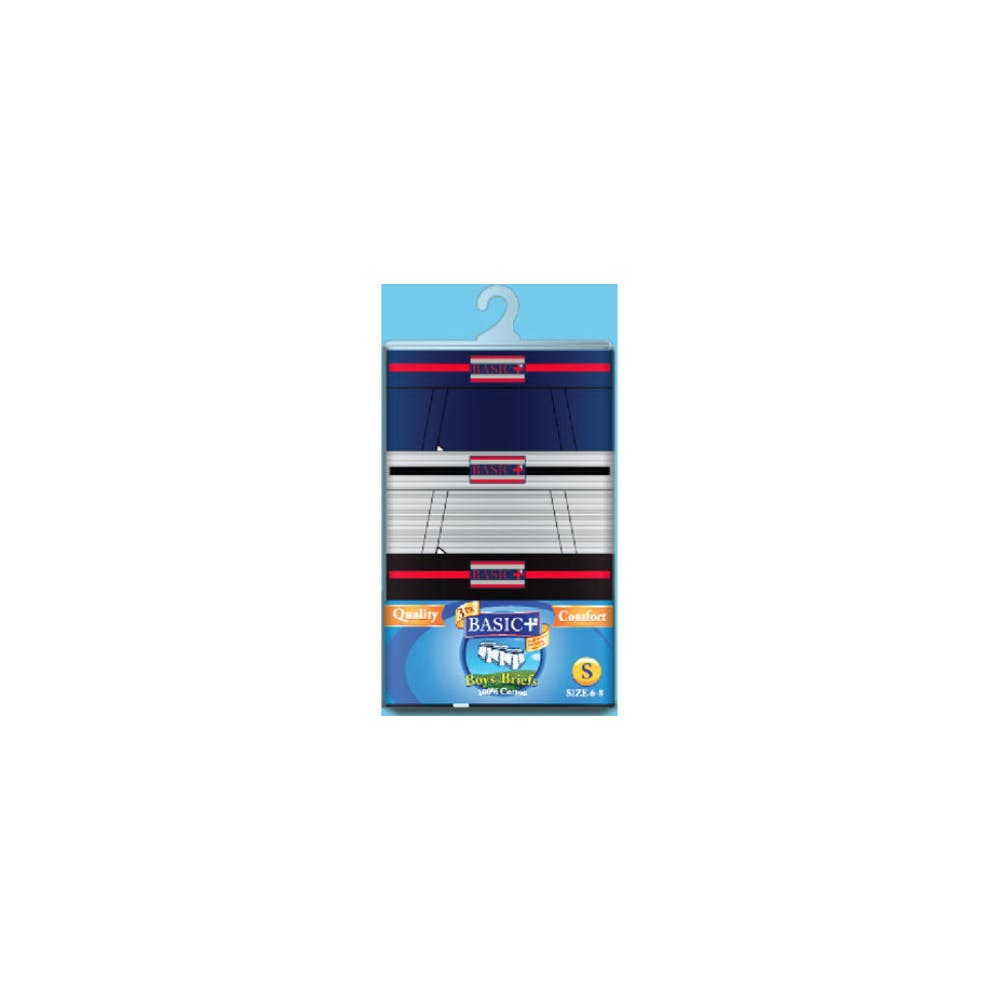 Boys' Briefs - Assorted Size S-XL 3 Pack 2