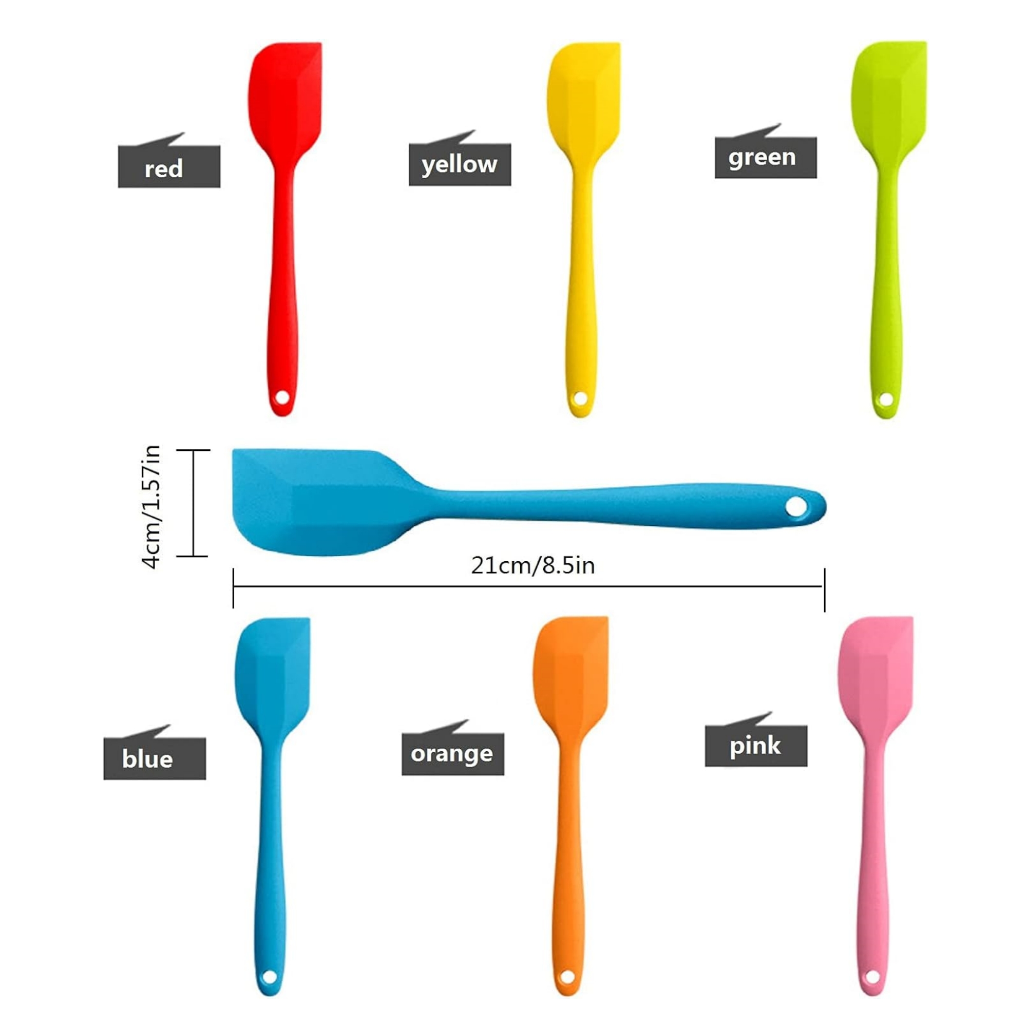 8.5" Silicone Spatula 3