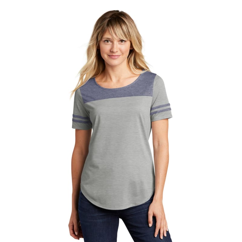 Sport-Tek Women's PosiCharge Tri-Blend Wicking Fan Tee. 34