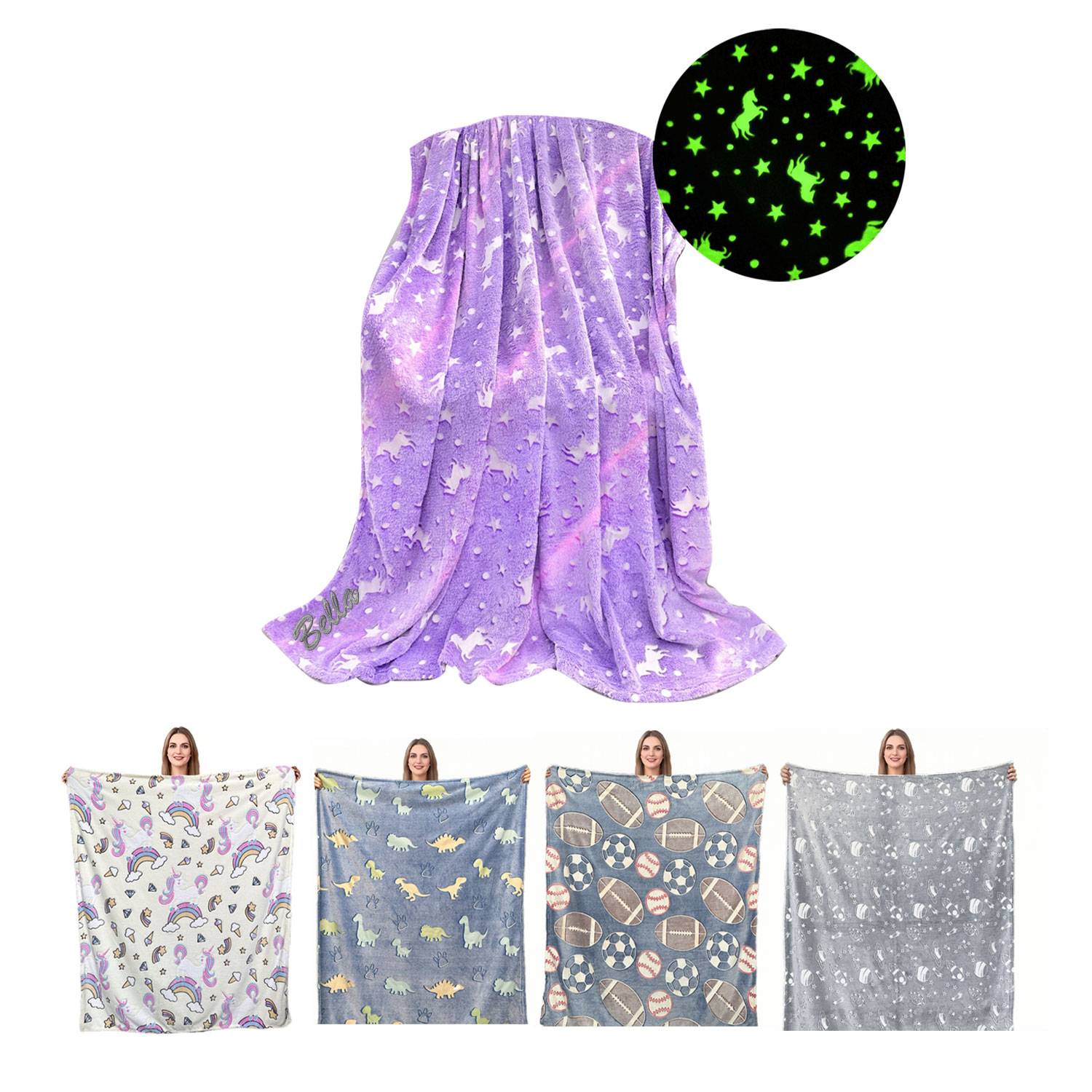 Soft Faux Fur Throw Blanket 10