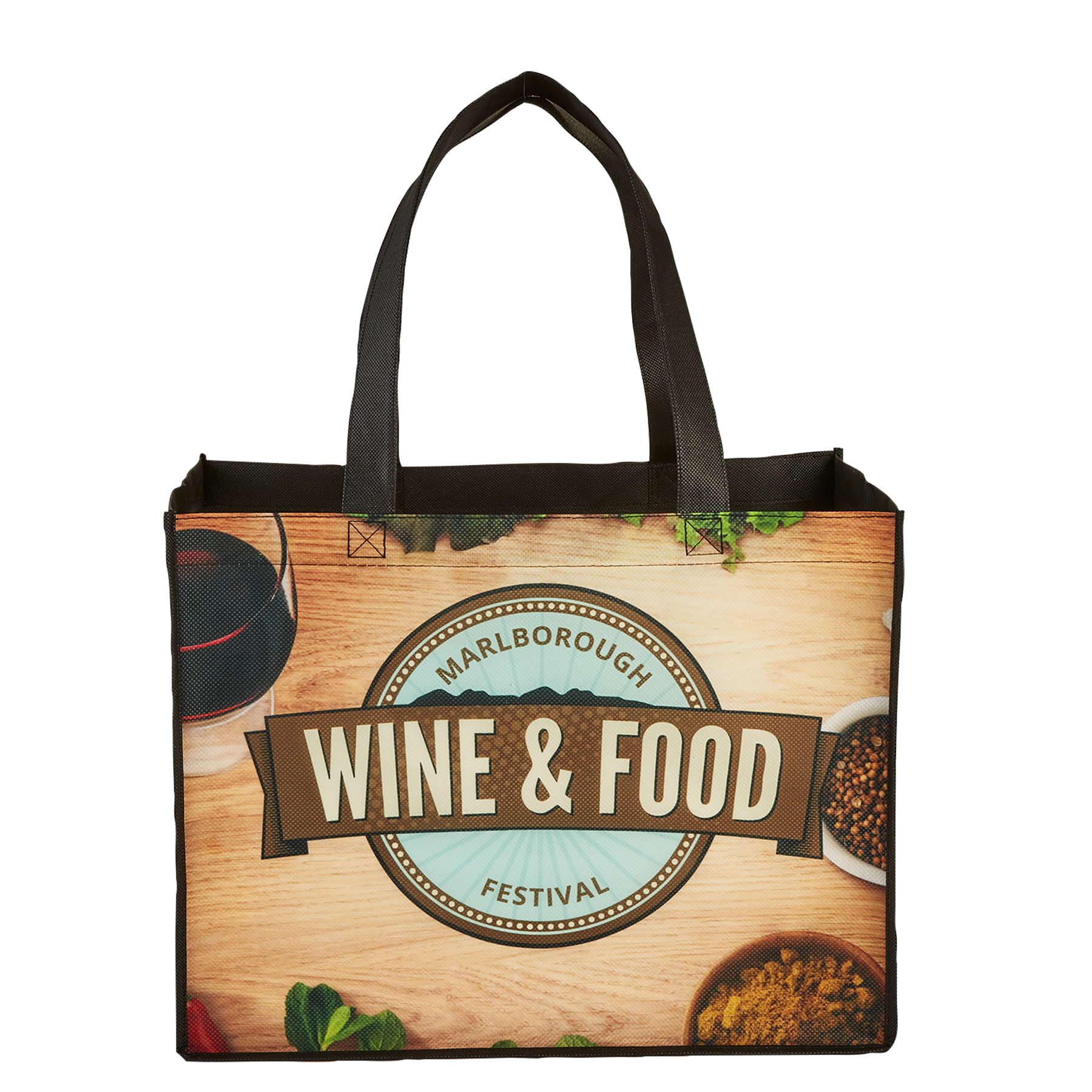 Sublimated Non-Woven Shopping Tote