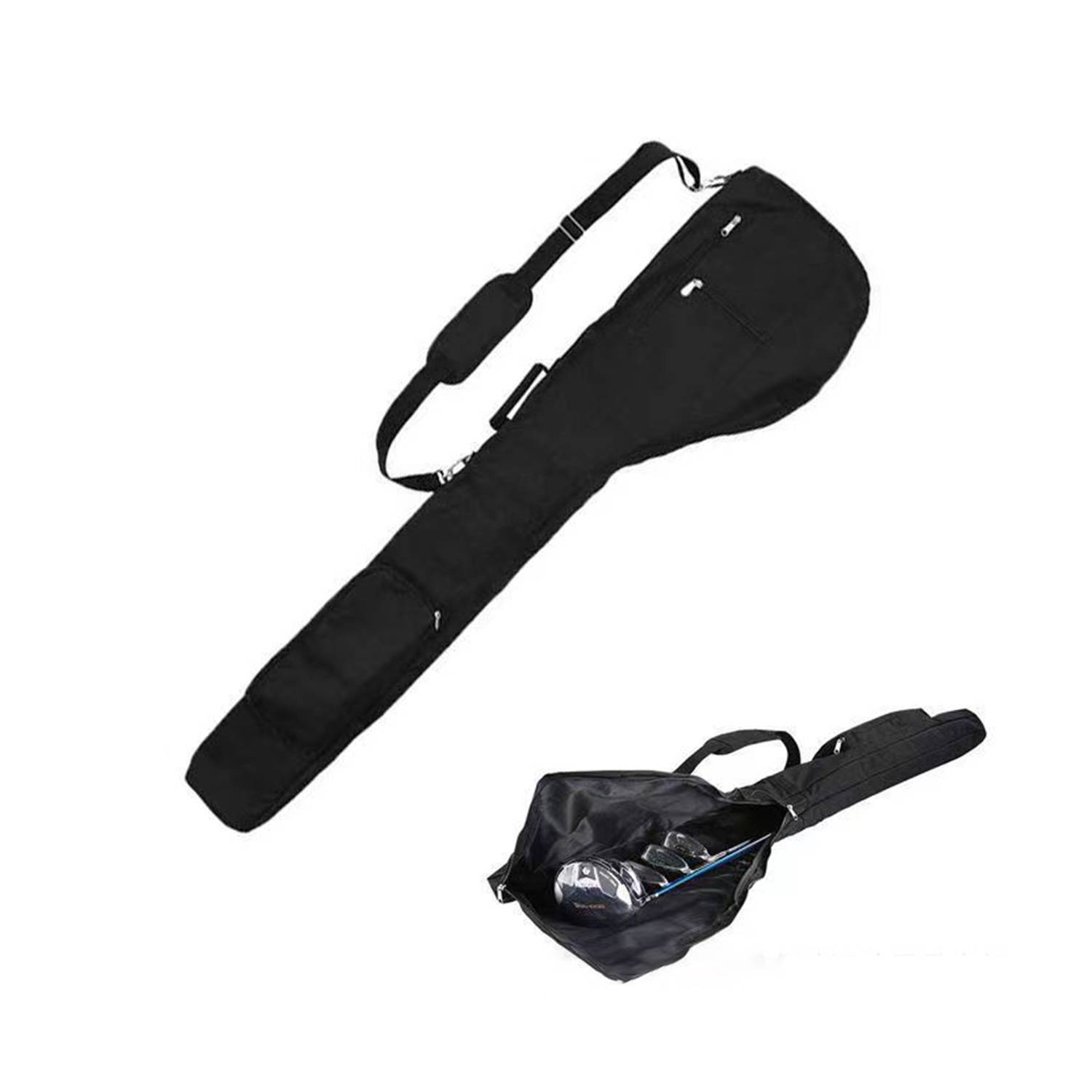 Portable Rubber Handle Adjustable Travle Golf Bag 5