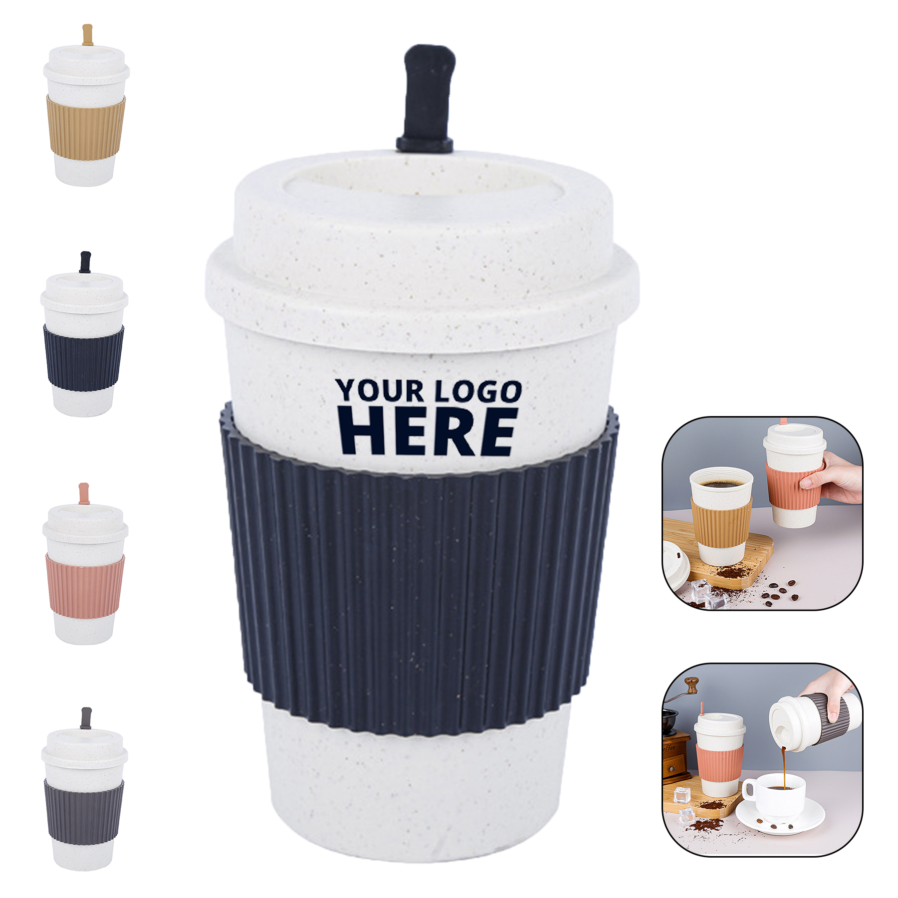 14 OZ Eco Friendly Coffee Cup 2