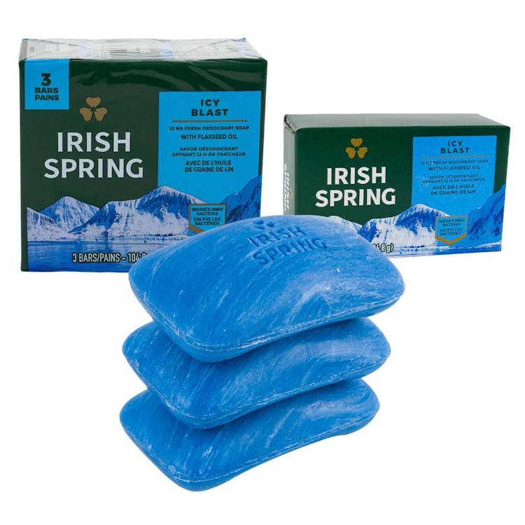 Irish Spring Icy Blast Soap 3.7 oz - 3 Pack 2