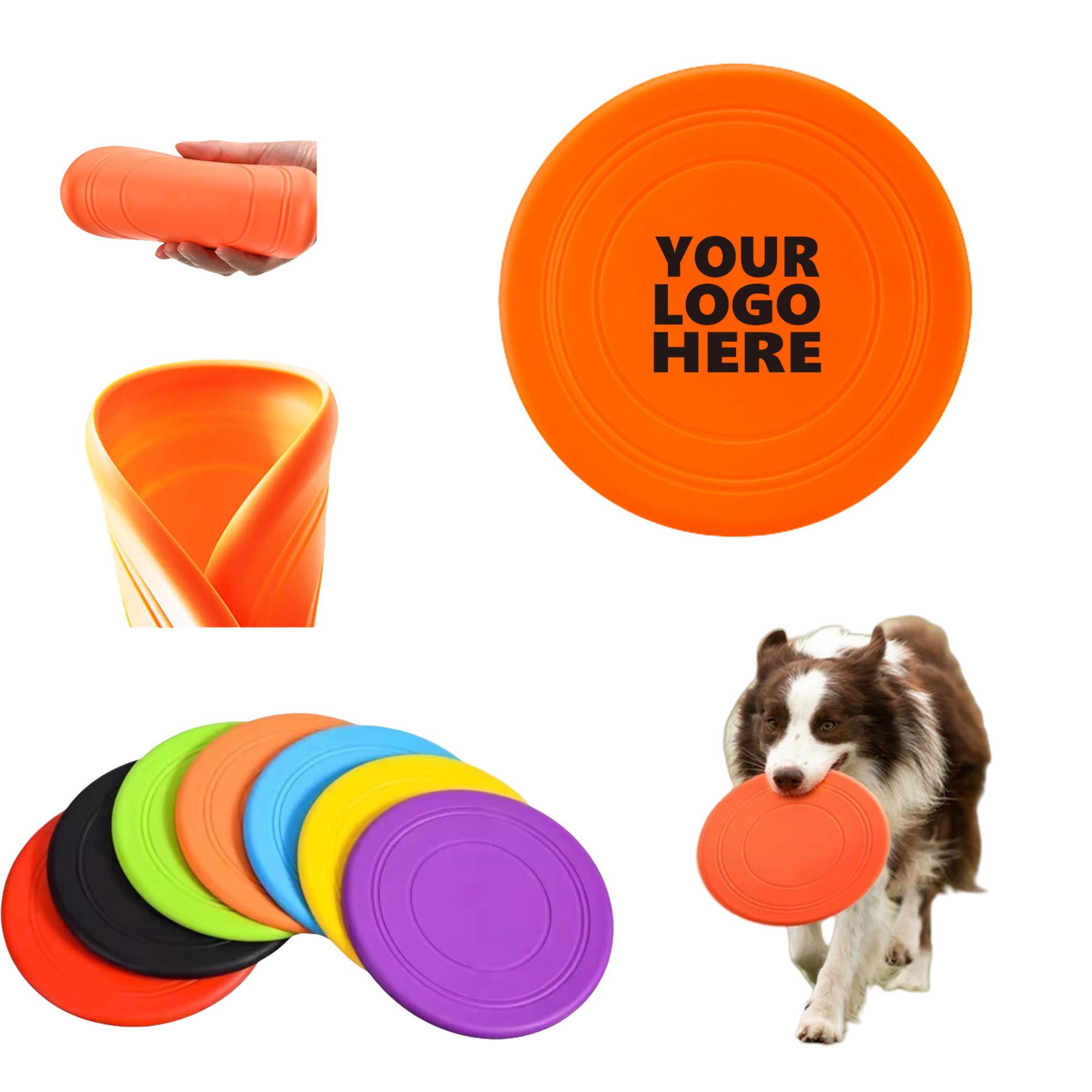 Lightweight Flying Disc Dog Toy MOQ50 2
