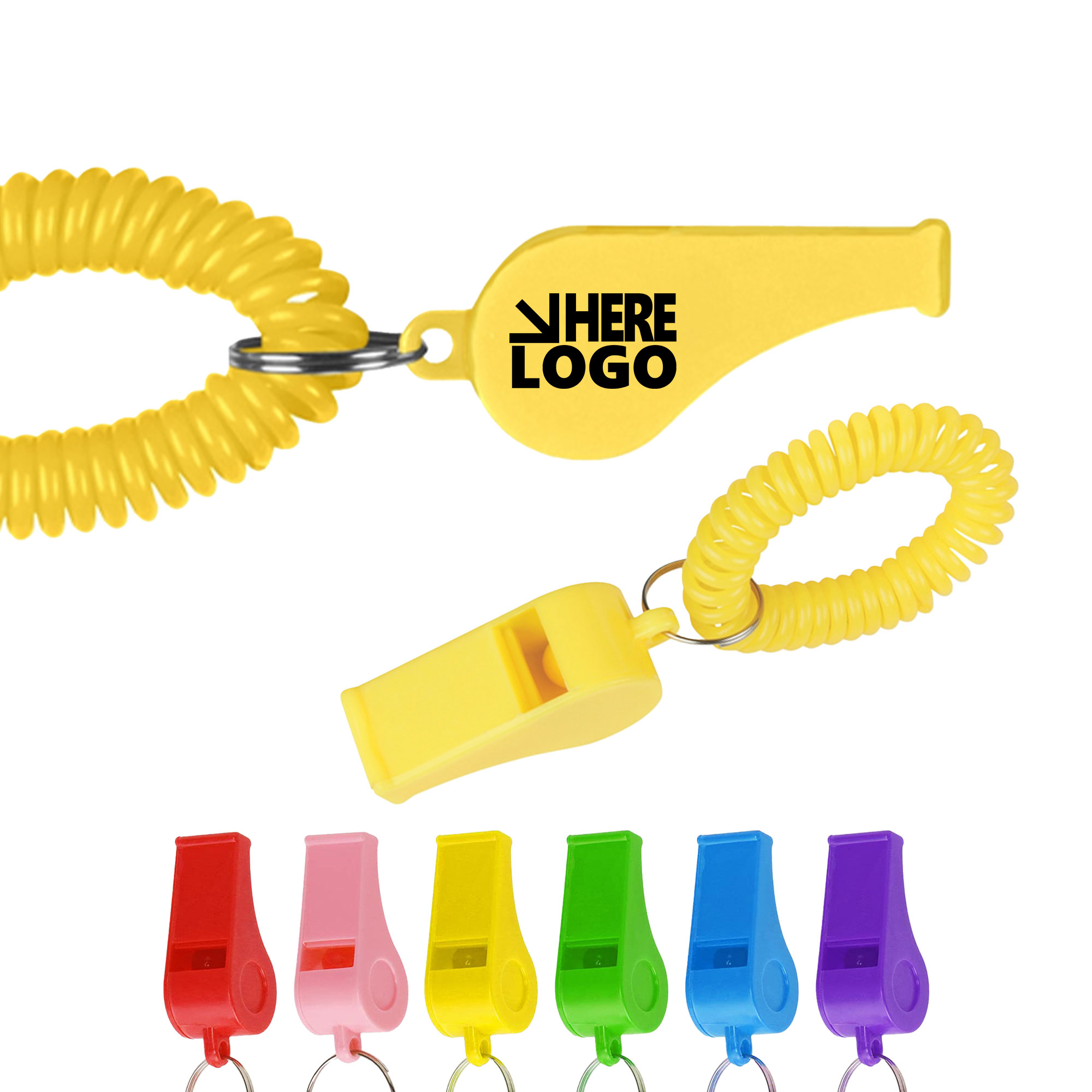 MOQ 20 Whistle With Coil Safety Device 2