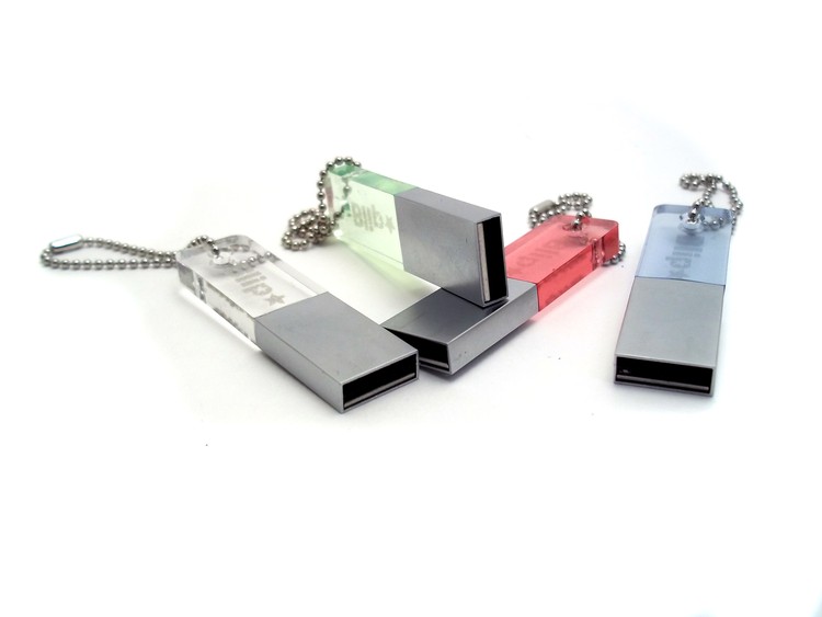 LED Crystal USB Drive 1