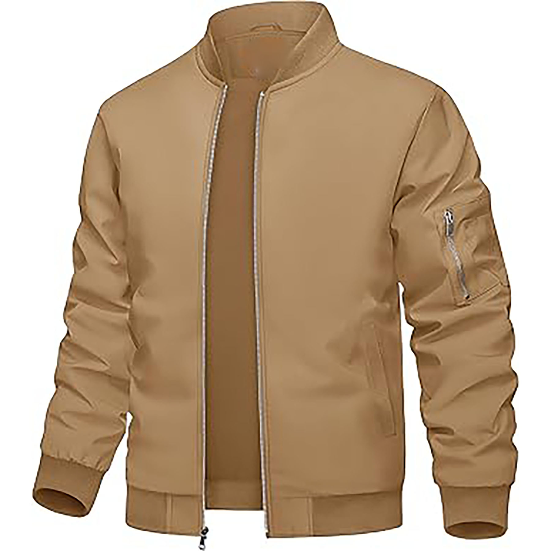 Men's Casual Bomber Jacket 11
