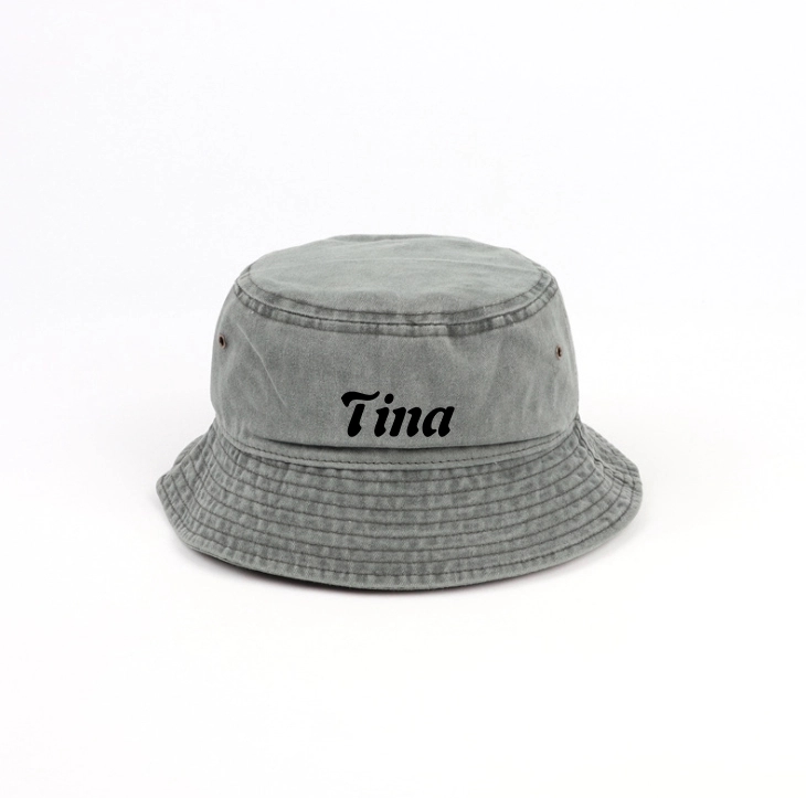 Washed Cotton Cowboy Bucket Hat 5