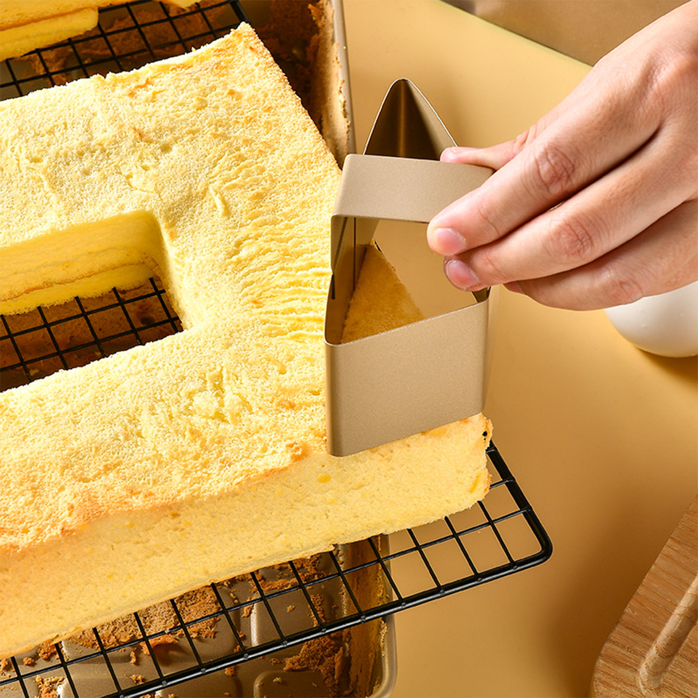 Stainless Steel Cake Baking Mold Tool 7