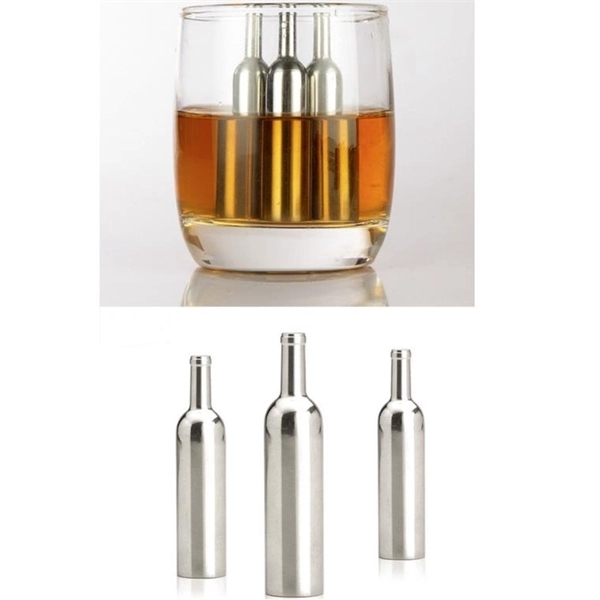 Wine Bottle Shaped Ice Cube 1