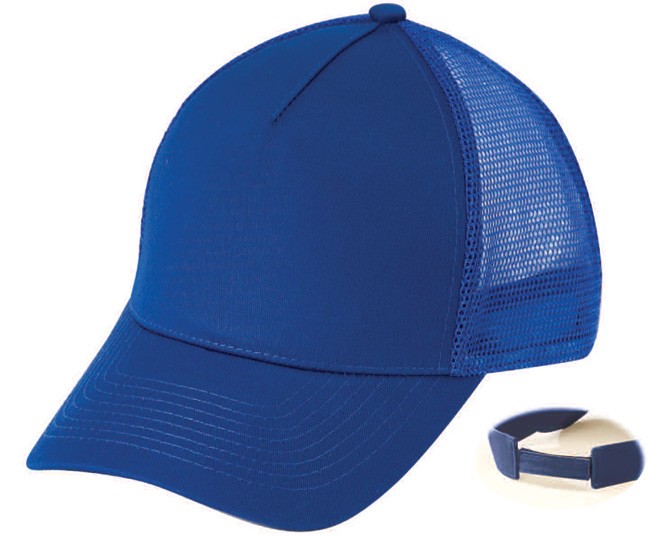 Low Crown Constructed 5 Panel Cotton Twill Mesh Cap 2