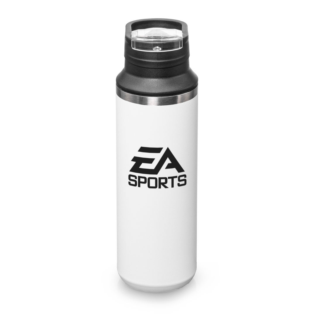 Della SS Water Bottle w/Handle & Flip Top - 17oz, custom water bottle with logo imprint 21