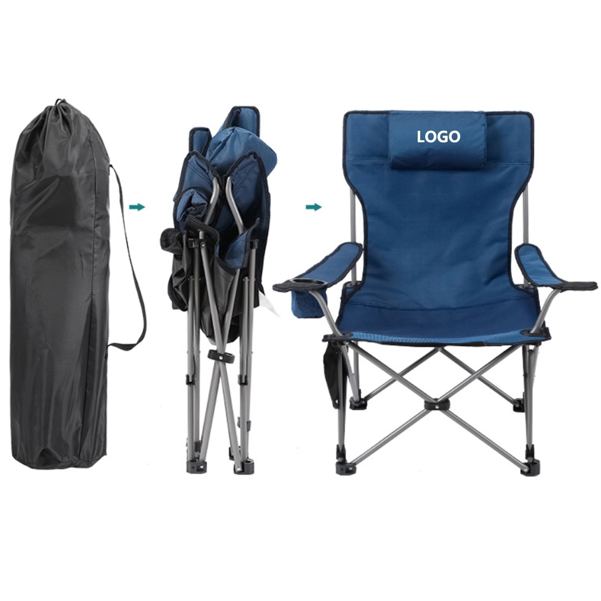 Camping Folding Chair with Cup Holder 5