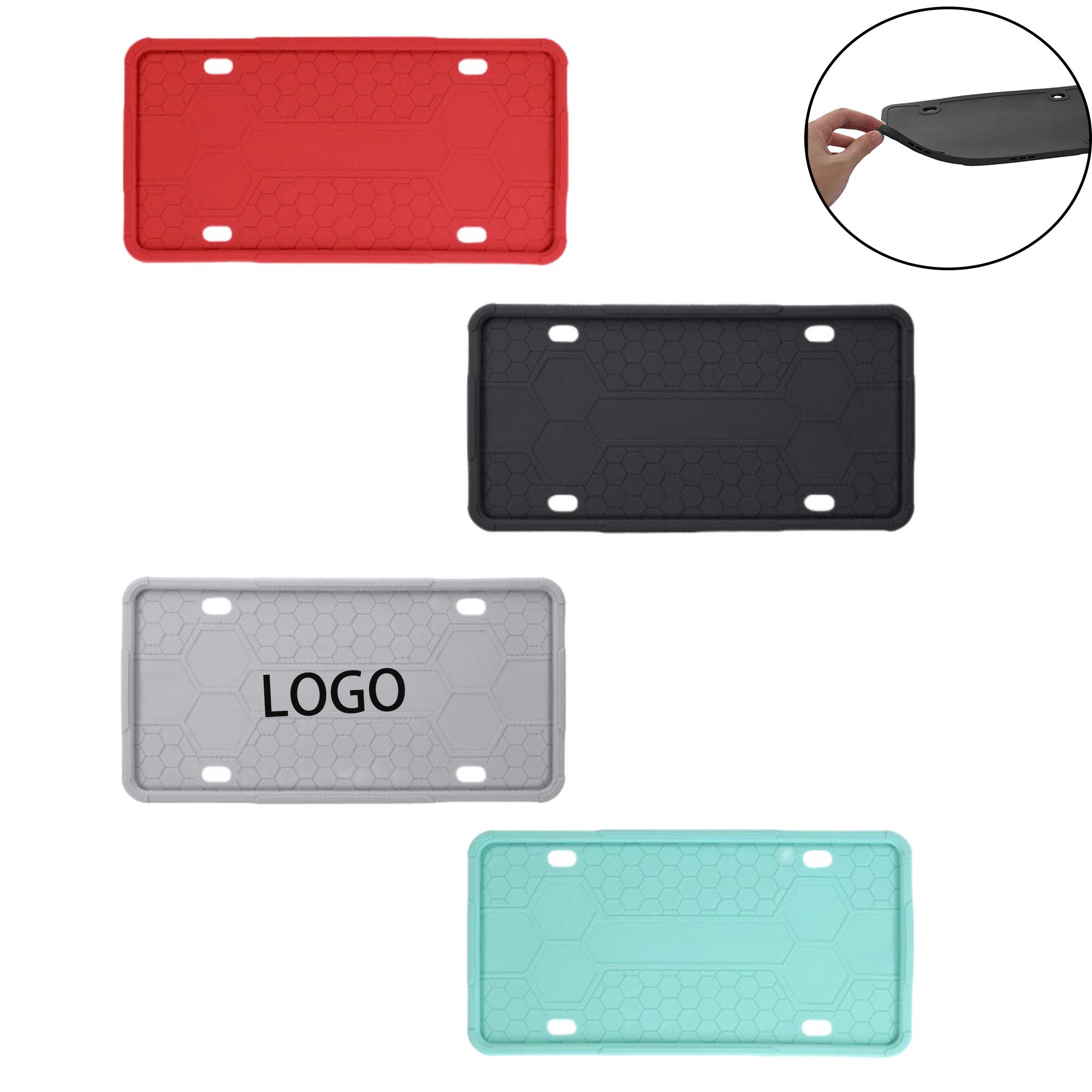 Silicone License Plate Frame 4