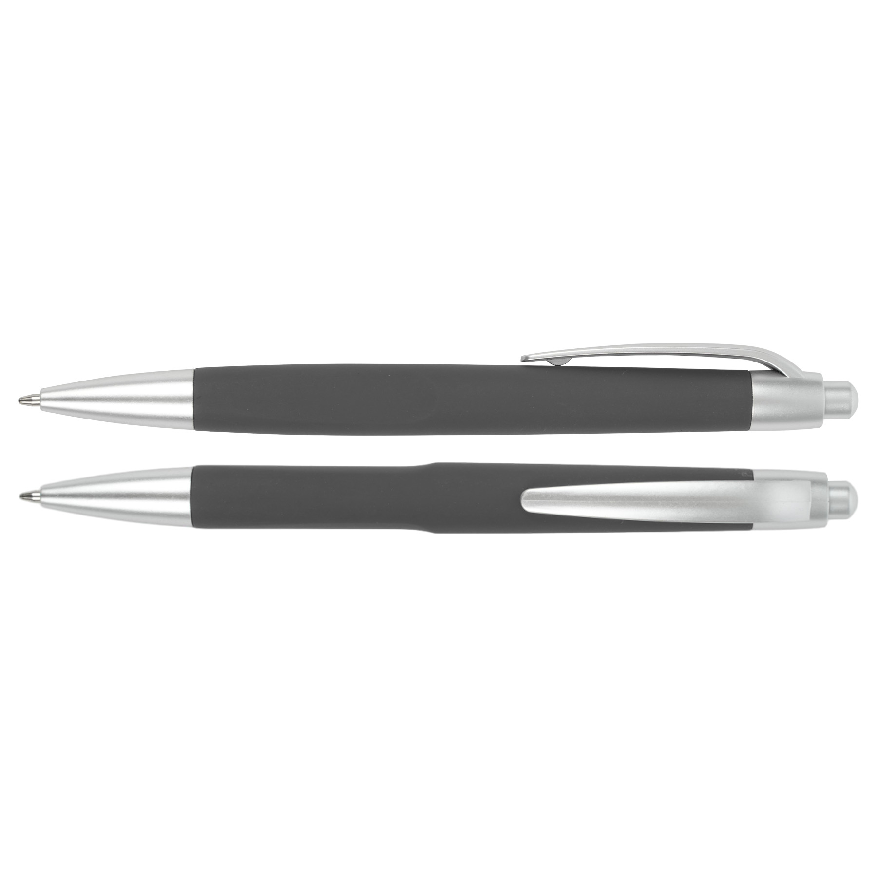 1.0mm Midpoint Comfort Grip Ballpoint Pen With Black/Blue Ink 3