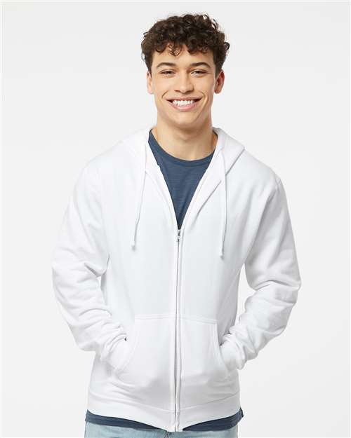 Unisex Full-Zip Hooded Sweatshirt - 331 14
