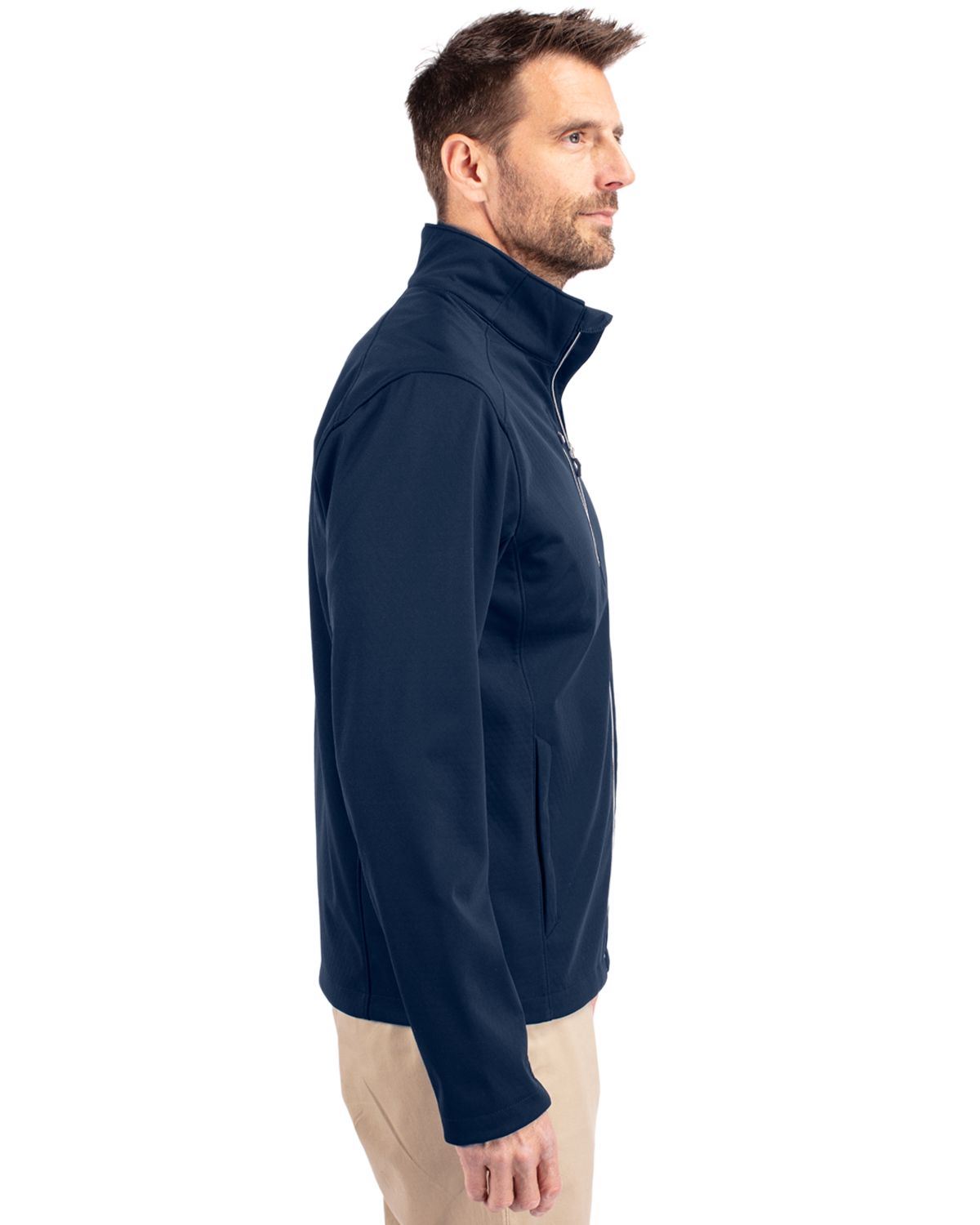 Cutter & Buck Evoke Recycled Honeycomb Fleece Mens Full Zip Jacket 45