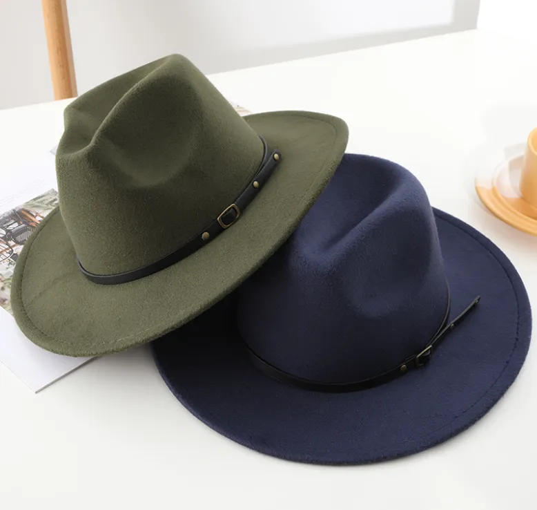 Womens Classic Wide Brim Floppy Panama Hat 4