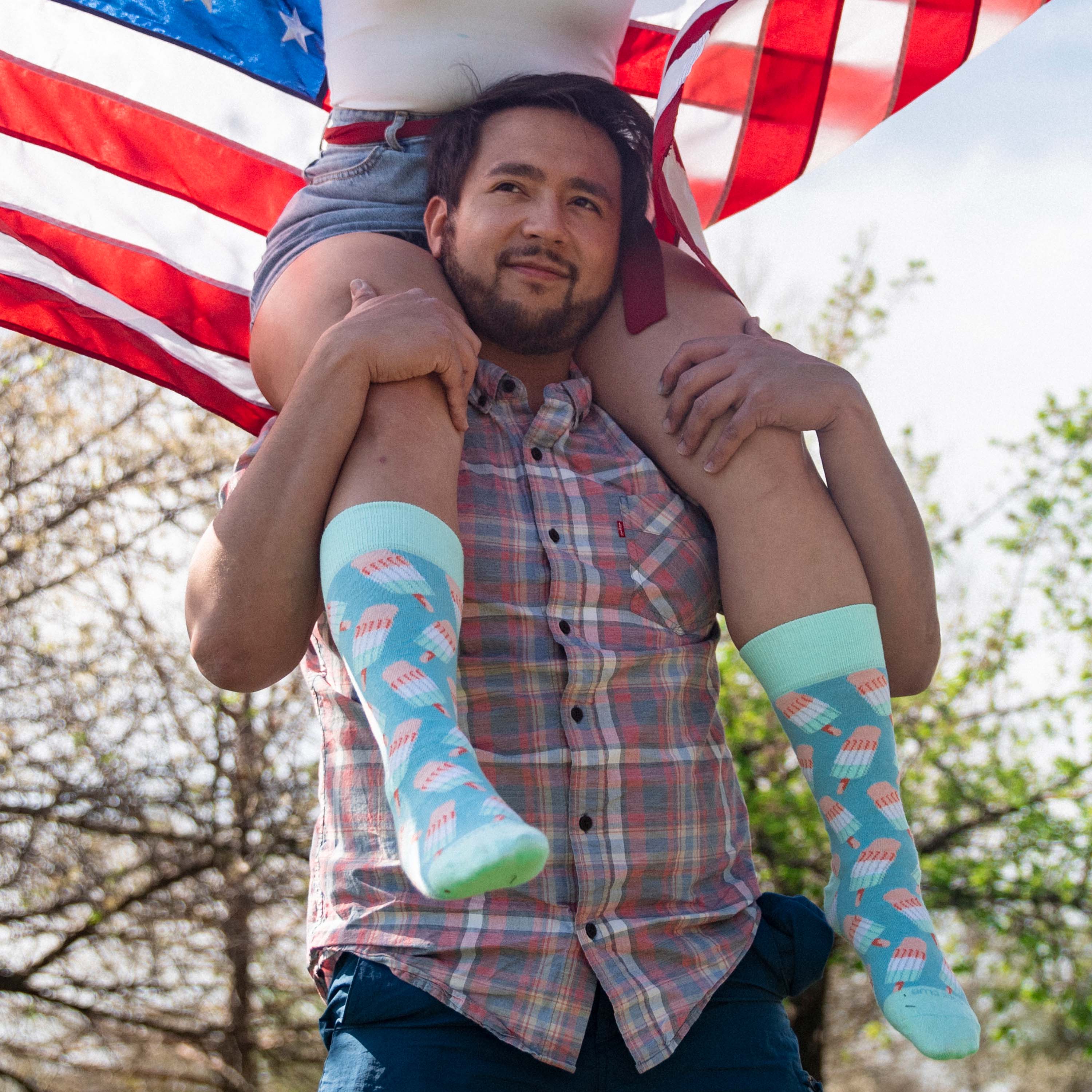 Athletic USA Socks - Patriotic Performance Wear for American Athletes - American Made 2