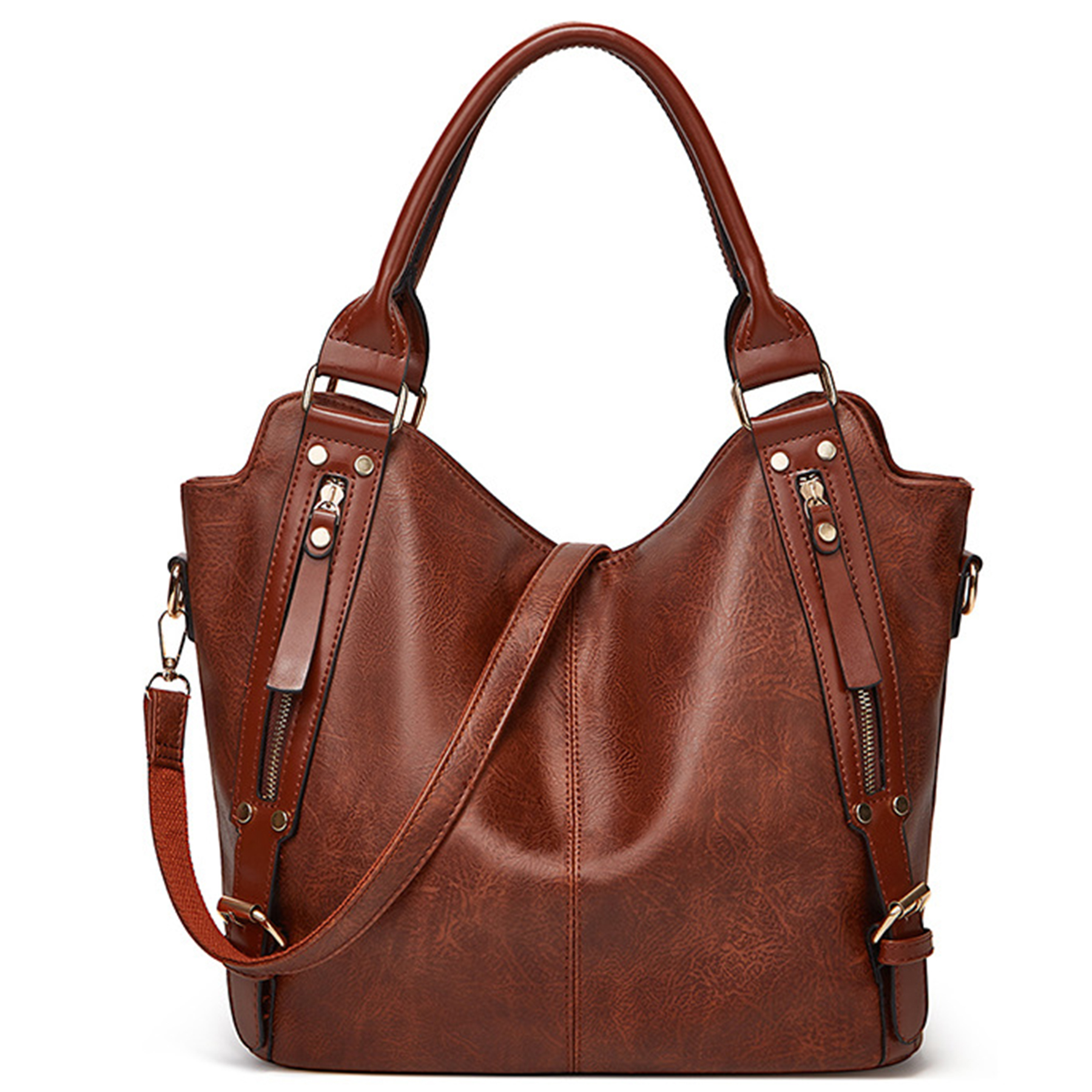 PU Leather Large Tote Bag 4