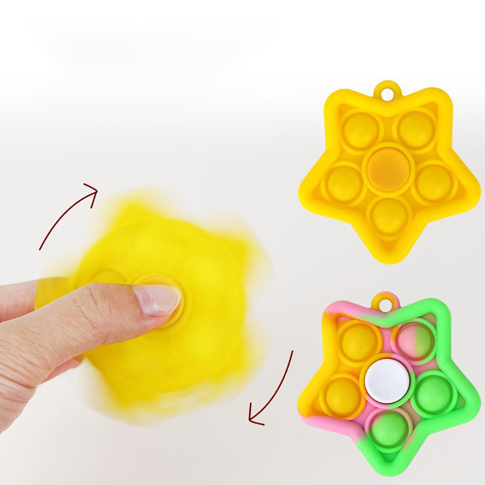 Star Pop Keychain Fidget Spinner 5