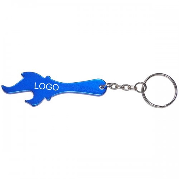 Torch Shaped Aluminum Bottle Opener 1