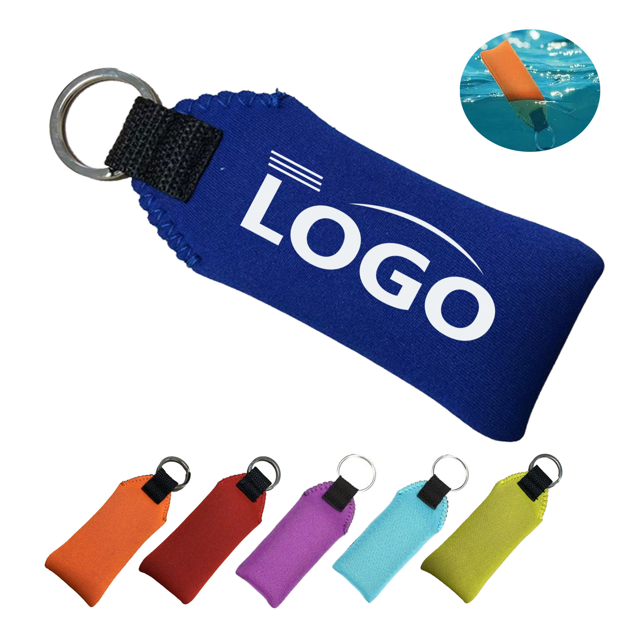 Neoprene Floating Keychain 1