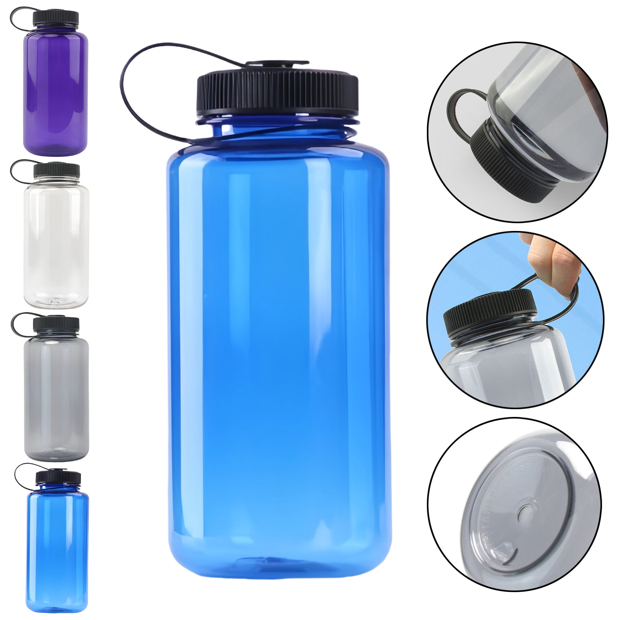 1000ml 32oz Tritan BPA Free Plastic Cup 5