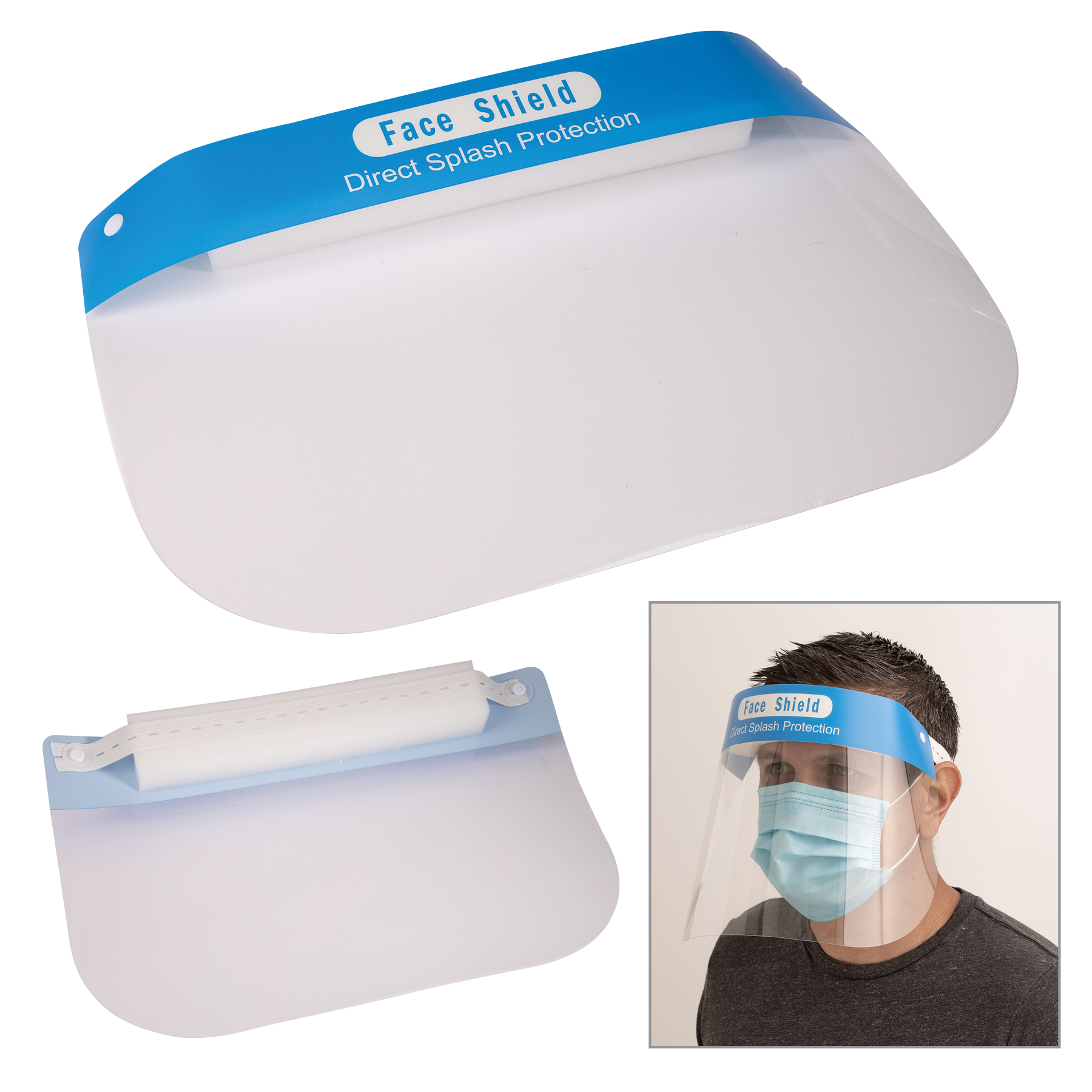 Maximus Clear Plastic Face Shield 15