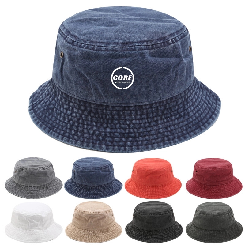 Bucket Hat - Unisex 101% Cotton & Denim 2